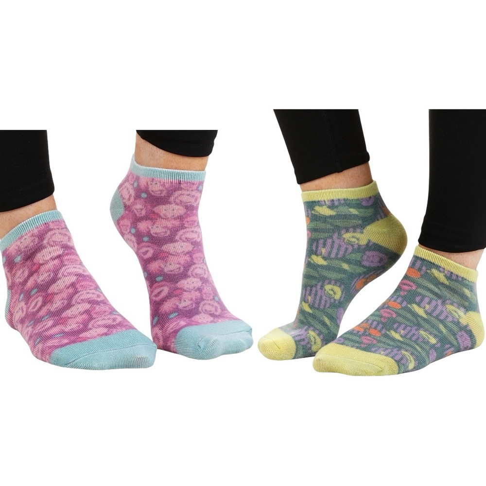 Brand New 2 Pairs Fraggle Rock Adult Low Cut Socks!
